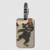 Étiquette À Bagage Balise de bagage des trois ours (Devant Vertical)