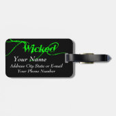 Étiquette À Bagage Balise de bagage du étiquette d'avertissement erro (Dos horizontal)