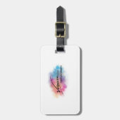 Étiquette À Bagage Balise de bagage du Jeu de vision (Devant Vertical)