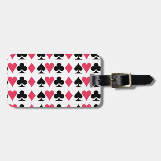 Étiquette À Bagage Balise de bagage du lecteur de carte (Devant horizontal)