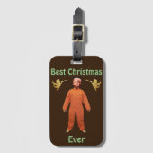 Étiquette À Bagage Balise de bagage du prisonnier Trump (Devant Vertical)