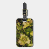 Étiquette À Bagage Balise de bagage du Rose Lenten Hellebore (Devant Vertical)