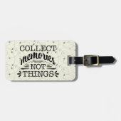 Étiquette À Bagage Balise de bagage en acrylique (Devant horizontal)