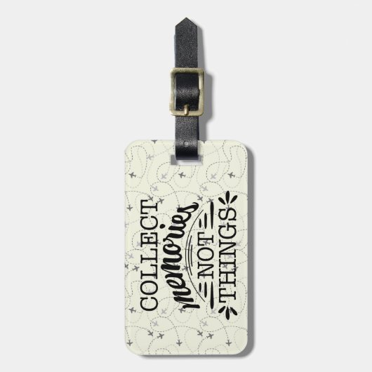 Étiquette À Bagage Balise de bagage en acrylique (Devant Vertical)