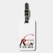 Étiquette À Bagage Balise de bagage en acrylique (Devant Vertical)