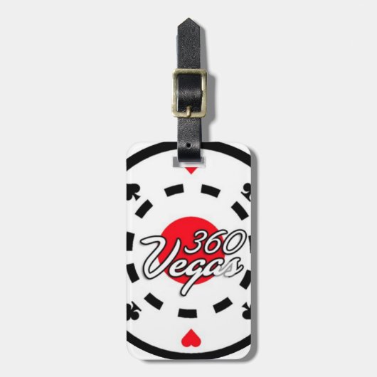 Étiquette À Bagage Balise de bagage en acrylique (Devant Vertical)