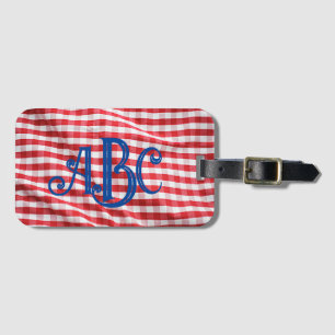 Étiquette À Bagage Balise de bagage en acrylique monogramme