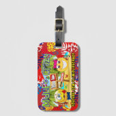 Étiquette À Bagage Balise de bagage folle de Midlife (Devant Vertical)