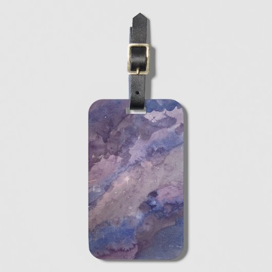 Étiquette À Bagage Balise de bagage Galaxy (Devant Vertical)