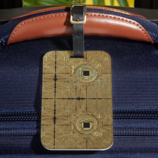 Étiquette À Bagage Balise de bagage Gold Rush (Insitu Rectoal 2)