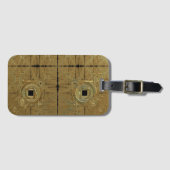 Étiquette À Bagage Balise de bagage Gold Rush (Devant Horizontal)