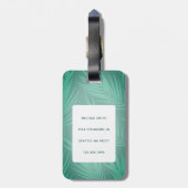 Étiquette À Bagage Balise de bagage Goldendoodle (Dos Vertical)