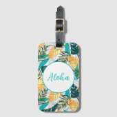 Étiquette À Bagage Balise de bagage hawaïenne (Devant Vertical)