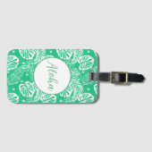 Étiquette À Bagage Balise de bagage hawaïenne (Devant Horizontal)