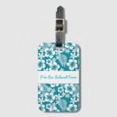 Étiquette À Bagage Balise de bagage hawaïenne (Devant Vertical)