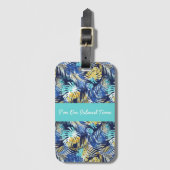 Étiquette À Bagage Balise de bagage hawaïenne (Devant Vertical)