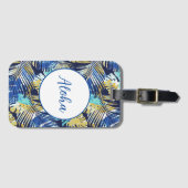 Étiquette À Bagage Balise de bagage hawaïenne (Devant Horizontal)