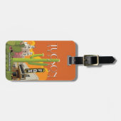 Étiquette À Bagage Balise de bagage, image Retro-Tucson (Devant horizontal)