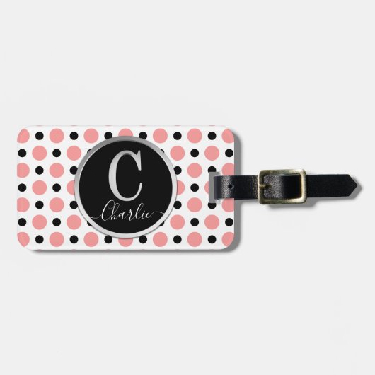 Étiquette À Bagage Balise de bagage Lettre C (Devant horizontal)