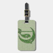 Étiquette À Bagage Balise de bagage Lettre C (Devant Vertical)