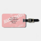 Étiquette À Bagage Balise de bagage modèle - Conserver (Devant horizontal)