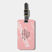 Étiquette À Bagage Balise de bagage modèle - Conserver (Devant Vertical)