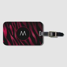 Balise de bagage Monogram Tiger Stripes