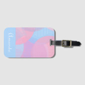 Étiquette À Bagage Balise de bagage Motif circulaire (Devant Horizontal)