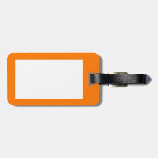 Étiquette À Bagage Balise de bagage Nacho (Dos horizontal)