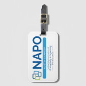 Étiquette À Bagage Balise de bagage NAPO Austin (Devant Vertical)