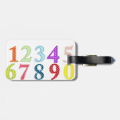 Étiquette À Bagage Balise de bagage numérique (Dos horizontal)