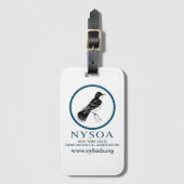 Étiquette À Bagage Balise de bagage NYSOA (Devant Vertical)