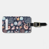 Étiquette À Bagage Balise de bagage Ocean Shells (Devant horizontal)