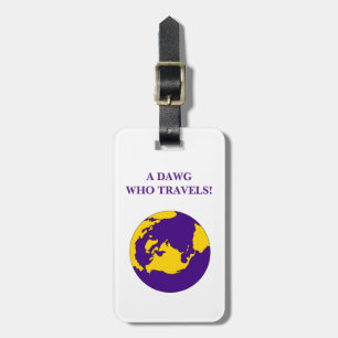Étiquette À Bagage Balise de bagage Omega Psi Phi