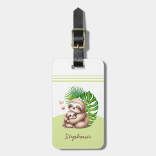 Étiquette À Bagage Balise de bagage personnalisable Maman & Baby Slot