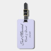 Étiquette À Bagage Balise de bagage personnalisée (Devant Vertical)