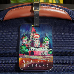 Étiquette À Bagage Balise de bagage personnalisée à Moscou
