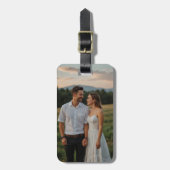 Étiquette À Bagage Balise de bagage personnalisée avec personnalisati (Devant Vertical)