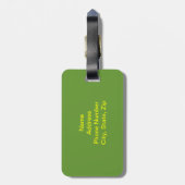 Étiquette À Bagage Balise de bagage personnalisée Cute Kittens (Dos Vertical)