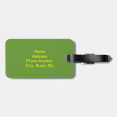 Étiquette À Bagage Balise de bagage personnalisée Cute Kittens (Dos horizontal)