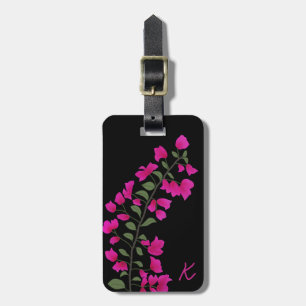 Étiquette À Bagage Balise de bagage personnalisée de Bougainvilliers