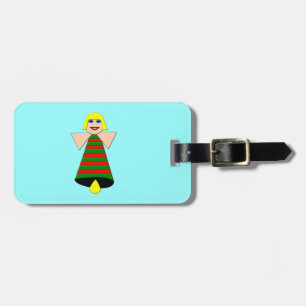 Étiquette À Bagage Balise de bagage personnalisée de l'ange de Noël B