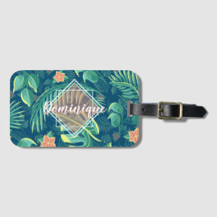 Étiquette À Bagage Balise de bagage personnalisée du Motif de vol tro