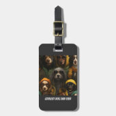 Étiquette À Bagage Balise de bagage personnalisée pour le propriétair (Devant Vertical)