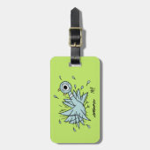 Étiquette À Bagage Balise de bagage Pigeon Freakout (Devant Vertical)