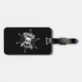 Étiquette À Bagage Balise de bagage pirate (Dos horizontal)