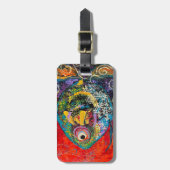 Étiquette À Bagage Balise de bagage Poisson (Devant Vertical)