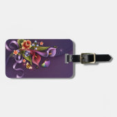 Étiquette À Bagage Balise de bagage pour dame classique (Devant horizontal)