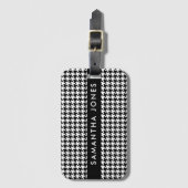 Étiquette À Bagage Balise de bagage pour dents Hounds Modern (Devant Vertical)