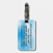 Étiquette À Bagage Balise de bagage pour la conception de parachutism (Dos Vertical)